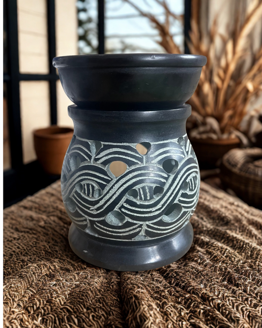 Brûle-parfum Noeud celtique pierre à savon